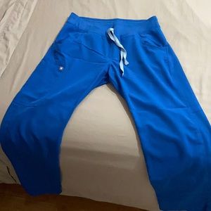 Royal Blue Kade Scrub Pants Medium Petite